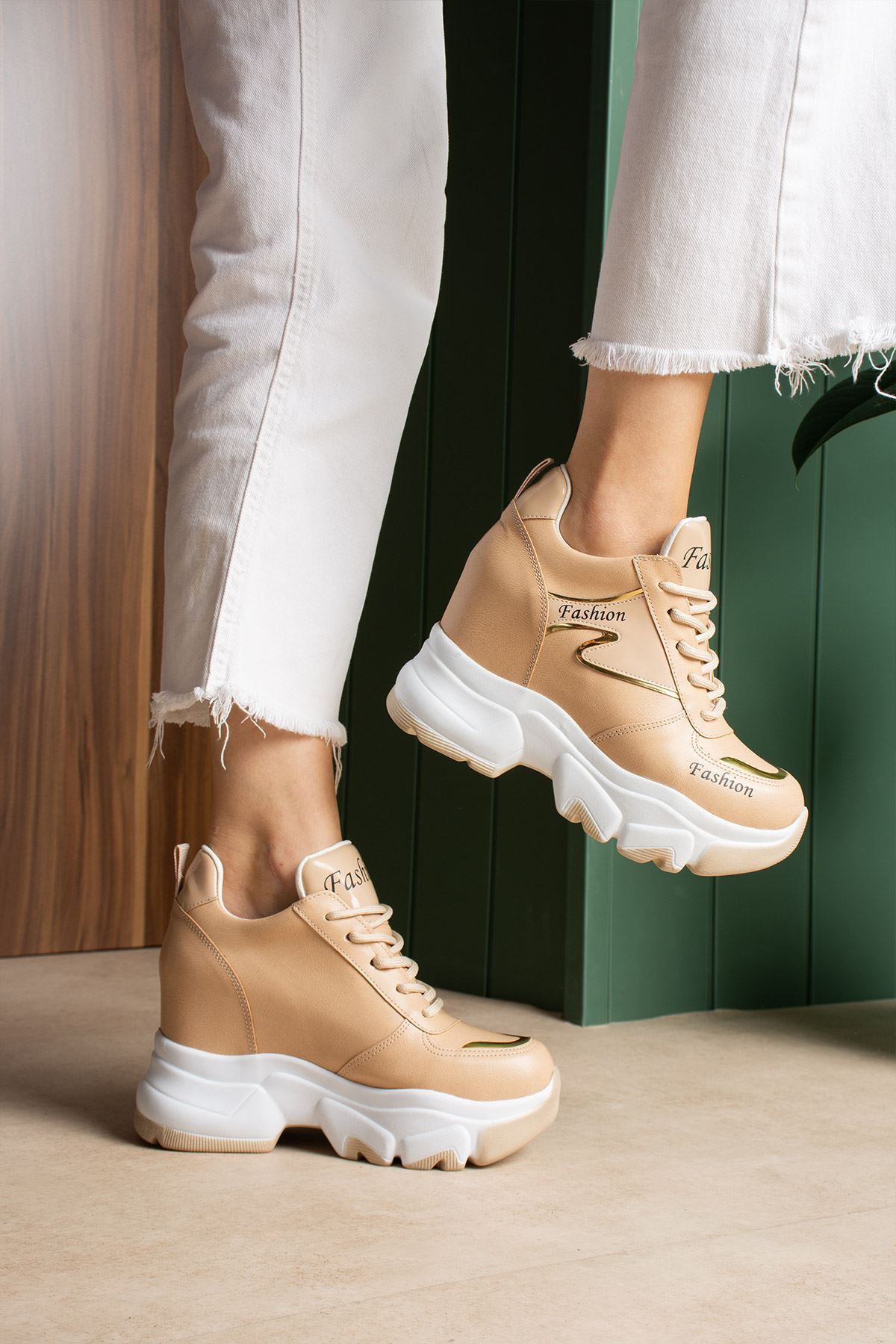 VALENCİA NUD GİZLİ TOPUKLU SPOR 