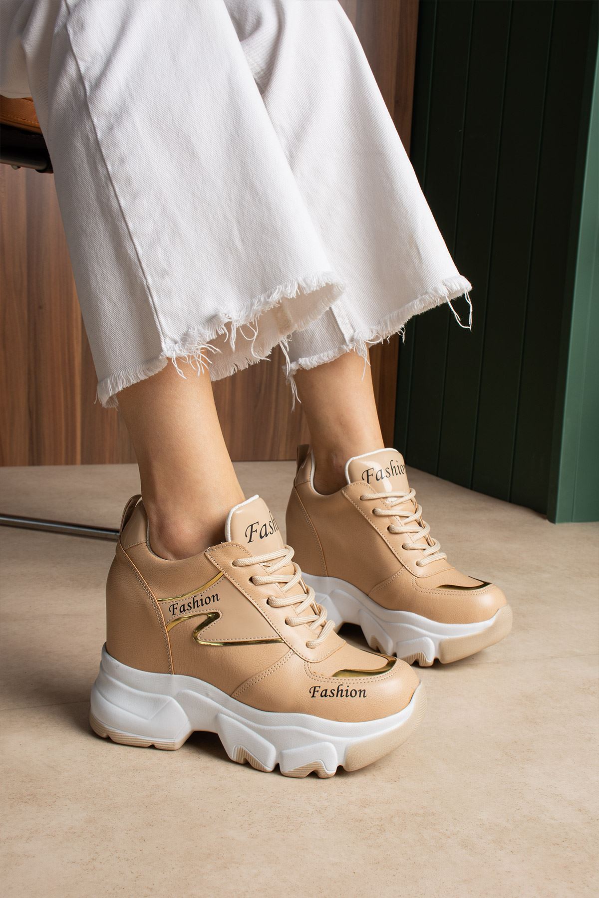 VALENCİA NUD GİZLİ TOPUKLU SPOR 