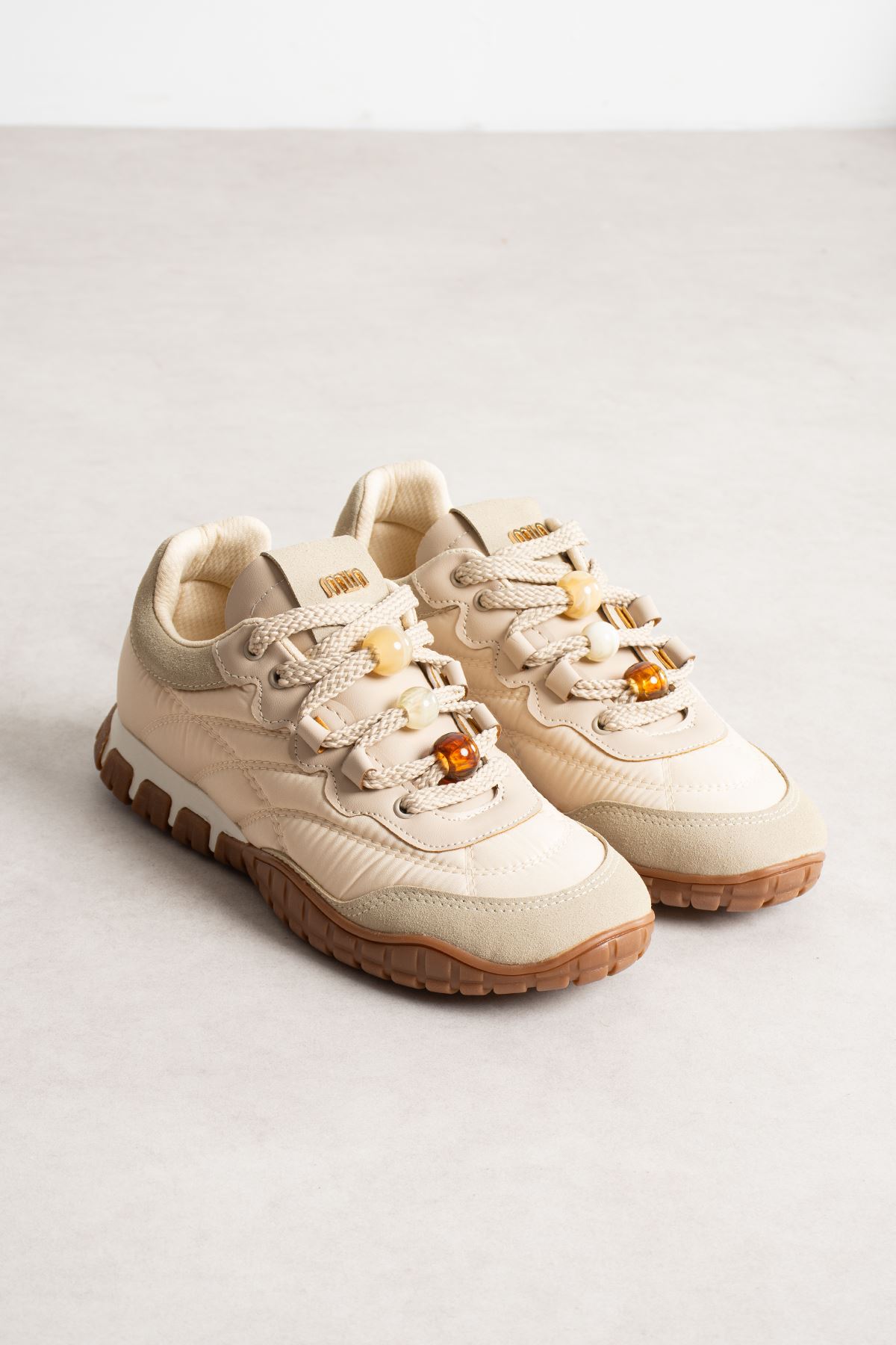 ALASKA TOKALI BAGÇIK KREM SPOR