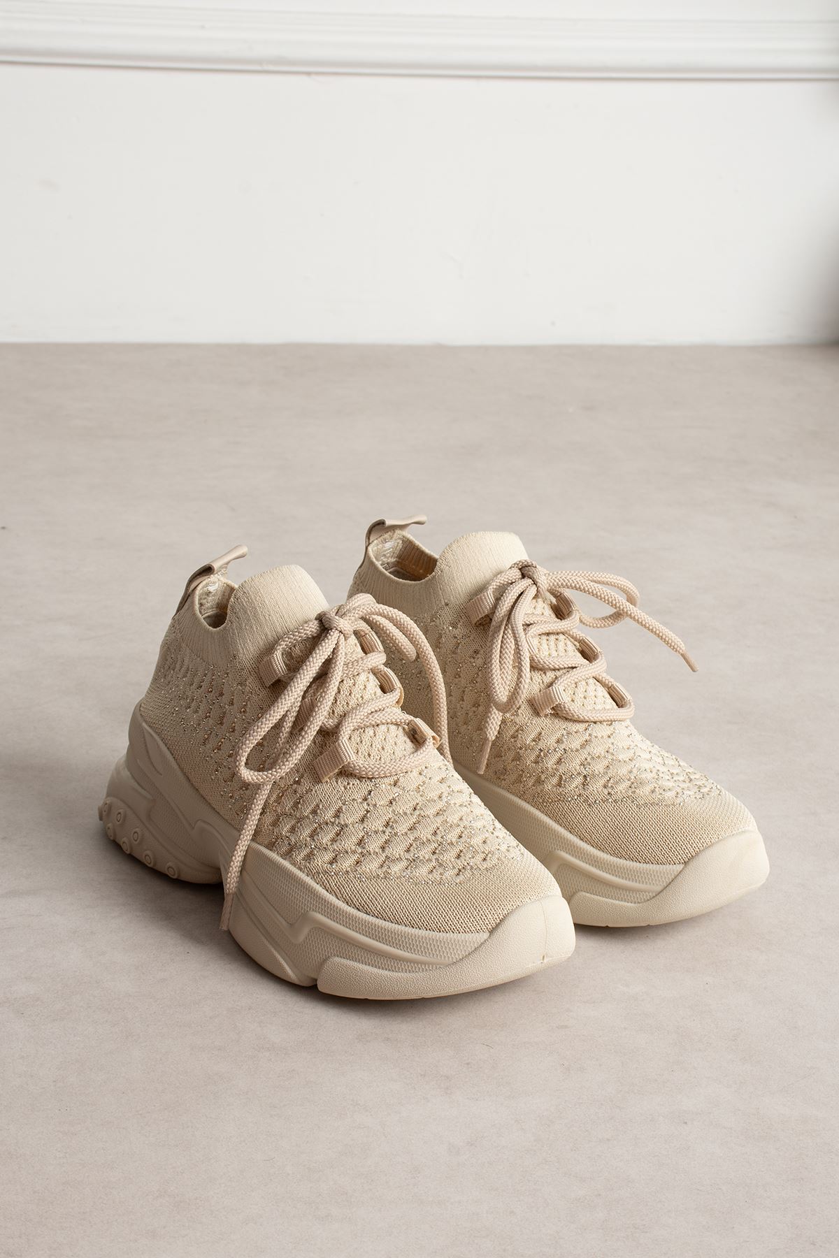 KCL-021 TRİKO KREM SPOR 