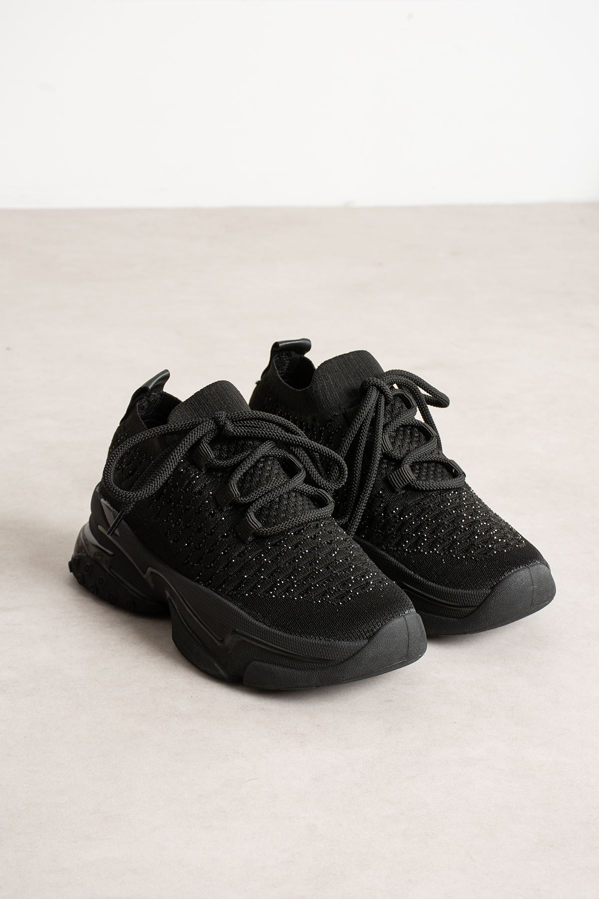 KCL-021 TRİKO SİYAH SPOR 