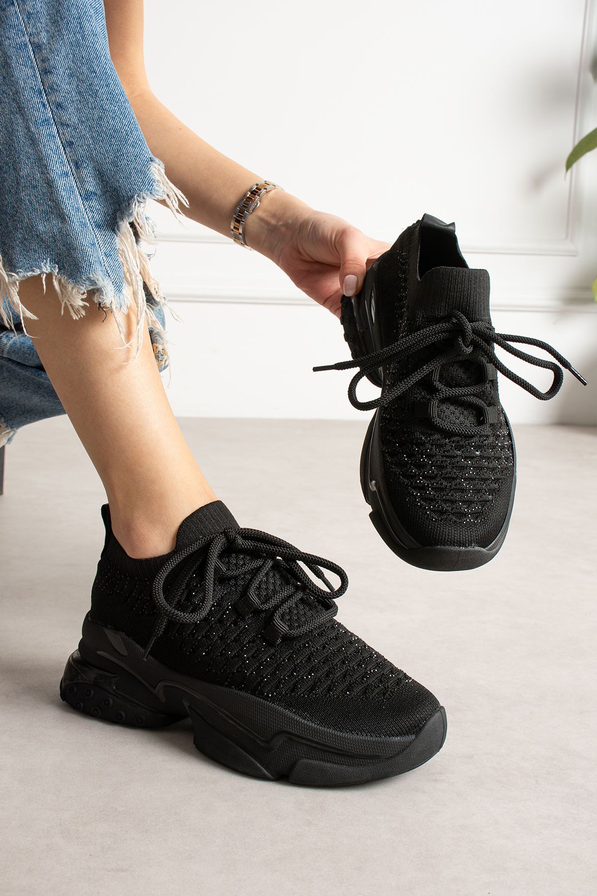 KCL-021 TRİKO SİYAH SPOR 