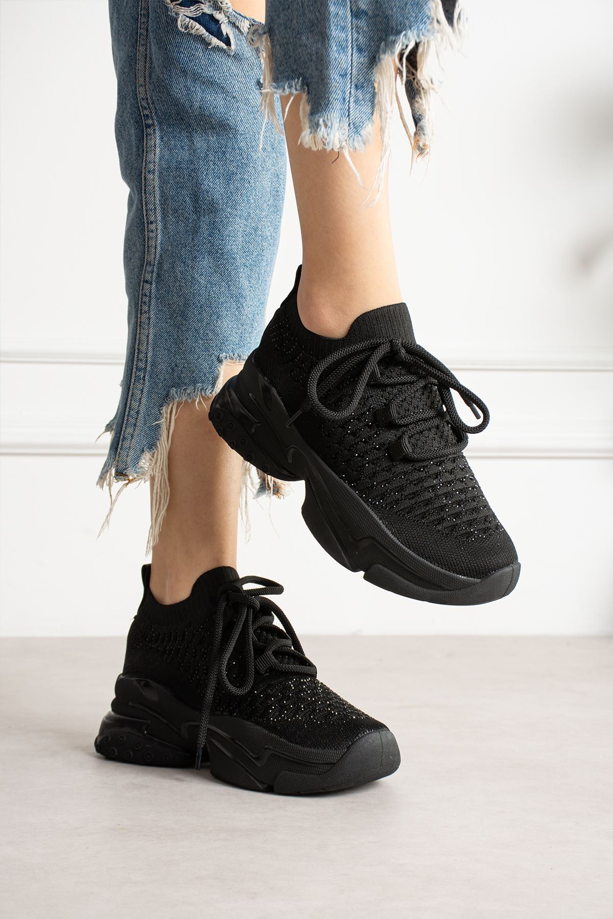 KCL-021 TRİKO SİYAH SPOR 