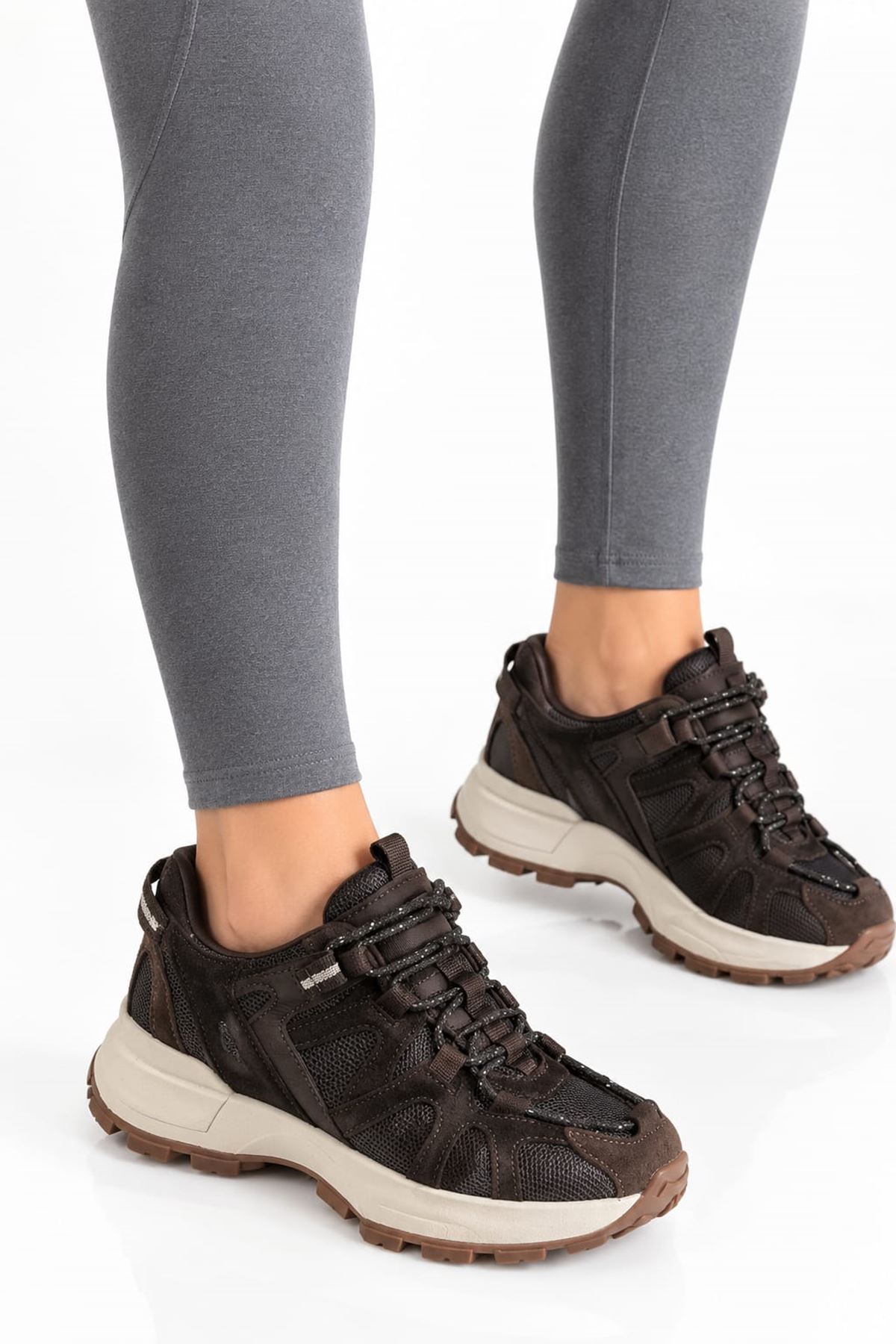 MN-022 KAHVE BAGCIKLI KADIN SPOR