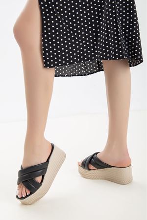 EFS-01 ÇAPRAZ DOLGU SİYAH TERLİK