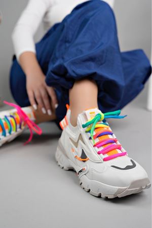  TOKYO RENKLİ BEYAZ SPOR AYAKKABI