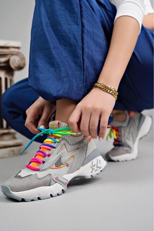  TOKYO RENKLİ GRİ SPOR AYAKKABI