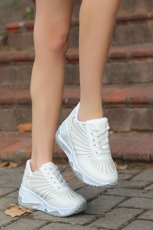 LONA BEYAZ DESENLİ SPOR