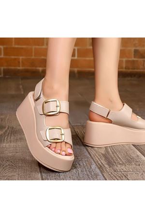 LİDYA TOKALI NUD KADIN SANDALET