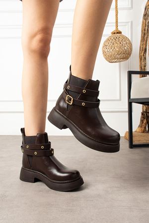 CAROL TOKALI KAHVERENGİ BOT