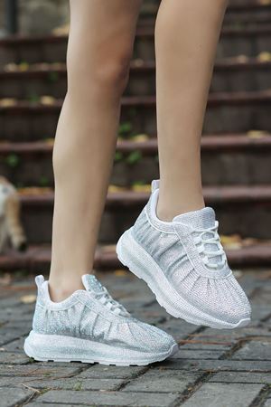 ADEL TAŞLI KADIN BEYAZ SPOR