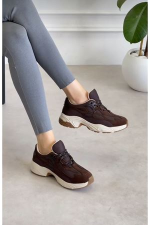 MN-019 KAHVE BAGCIKLI KADIN SPOR