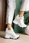 VALENCİA BEYAZ GİZLİ TOPUKLU SPOR 
